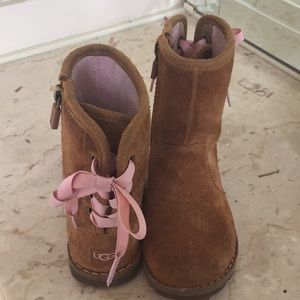 UGGS toddler suede boots